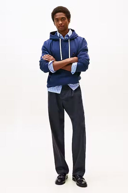Tommy Hilfiger Essential Fleece Hoodie Blue