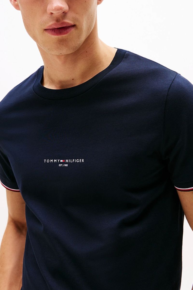 Tommy Hilfiger Logo Tipped T-Shirt (Size L)