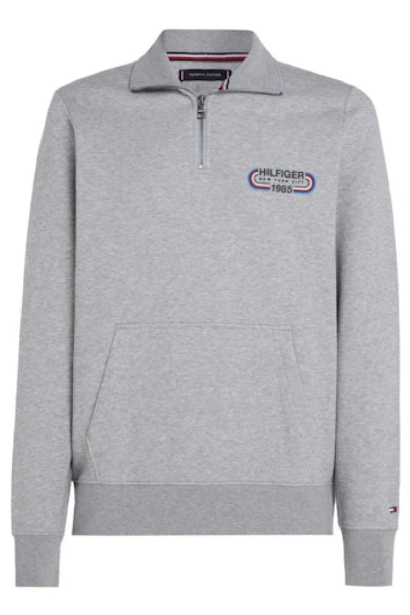 Tommy Hilfiger Track Half Zip Grey