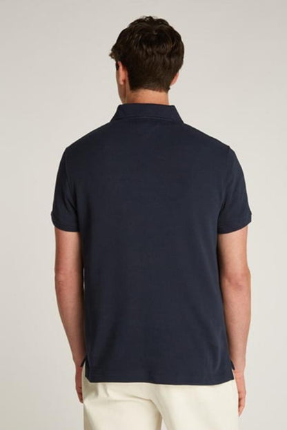 Tommy Hilfiger Waffle Polo Navy