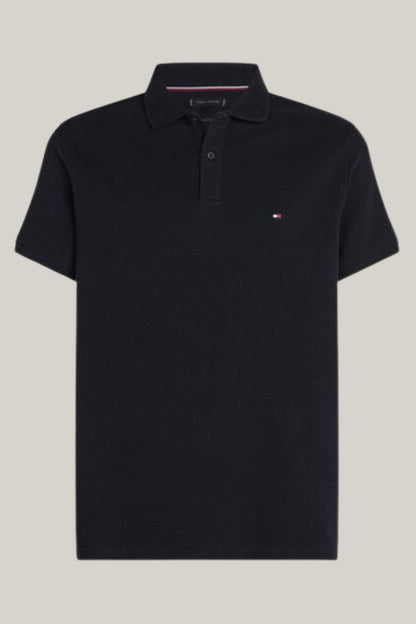 Tommy Hilfiger Waffle Polo Navy