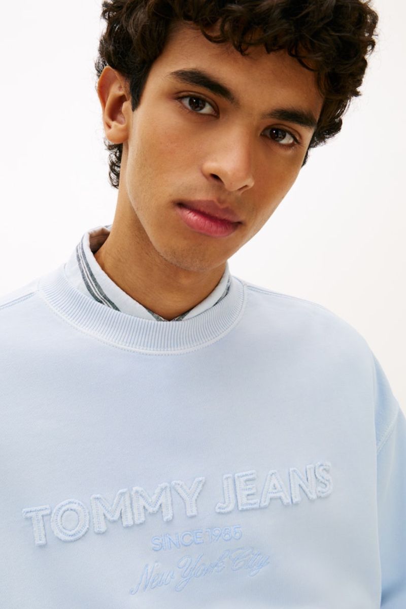 Tommy Jeans 90s New Classics Crew Blue