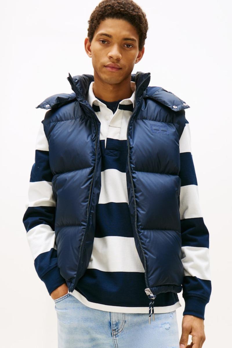 Tommy Jeans Alaska Down Vest Navy