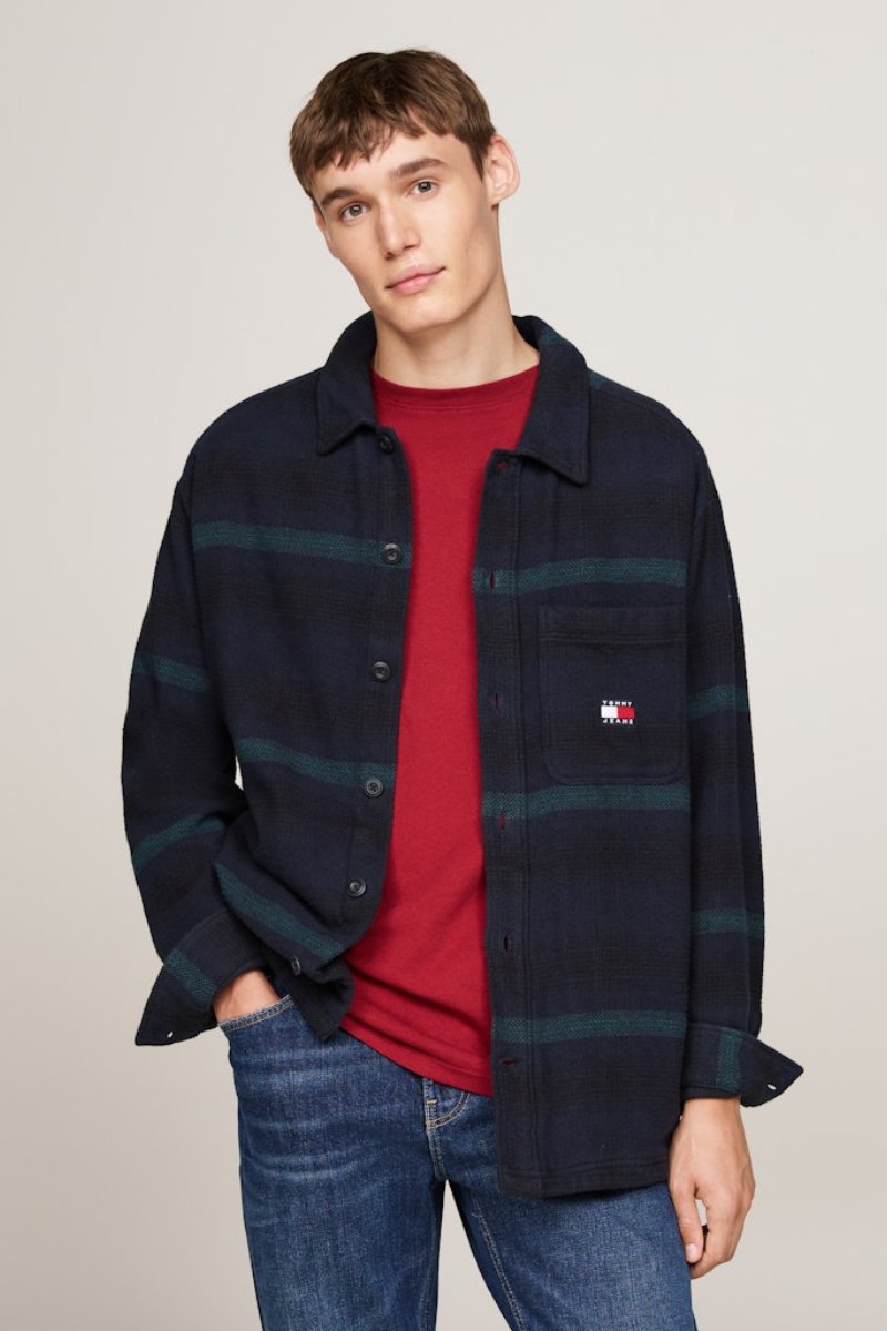 Tommy Jeans Badge Check Overshirt