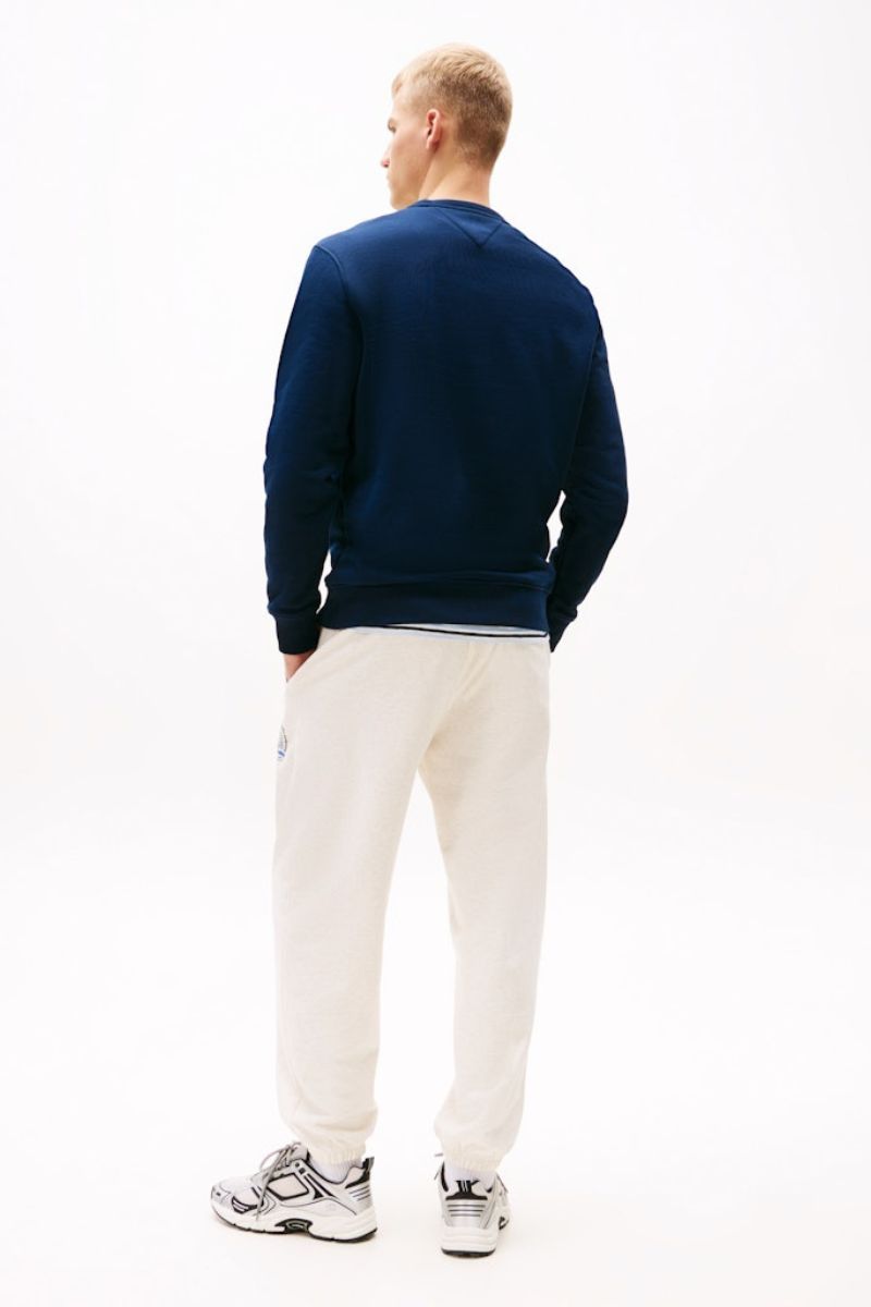 Tommy Jeans Reg Badge Crew Navy