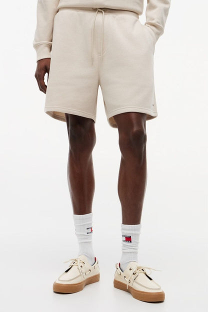 Tommy Jeans Flag Beach Shorts Beige
