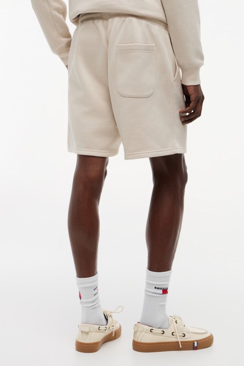 Tommy Jeans Flag Beach Shorts Beige