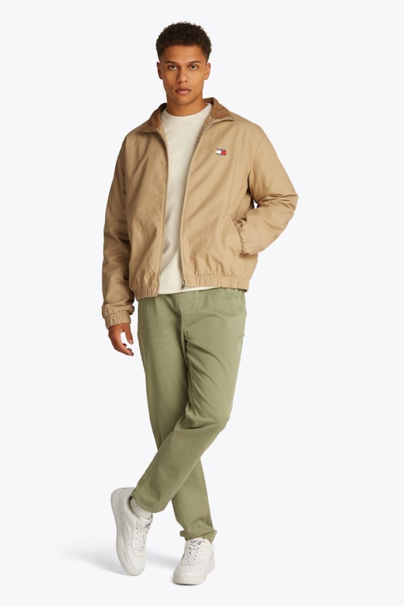 Tommy Jeans Cotton Essential Jacket Relic Tan