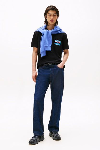 Tommy Jeans DNA Flag T-Shirt Black