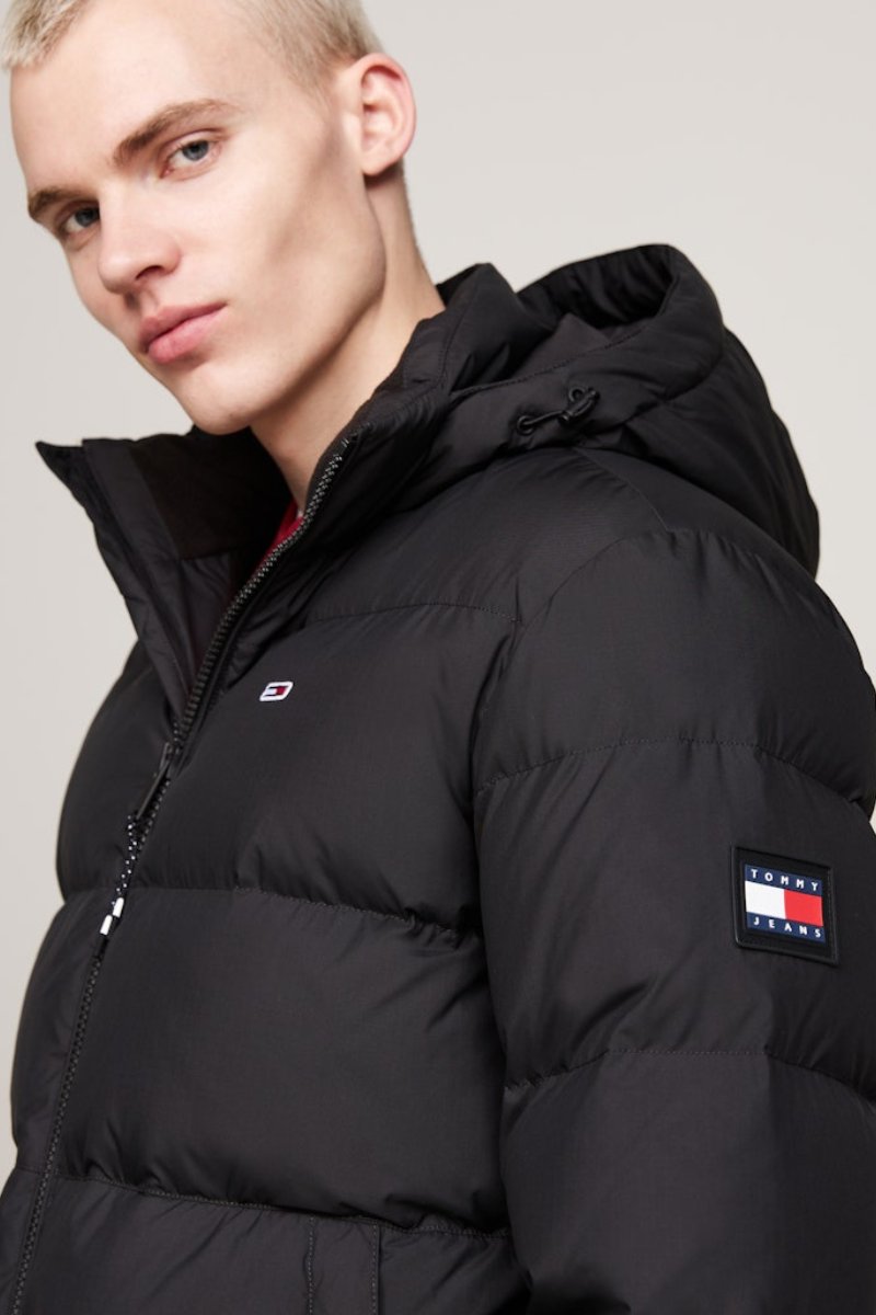 Tommy Jeans Essential Down Jacket Black