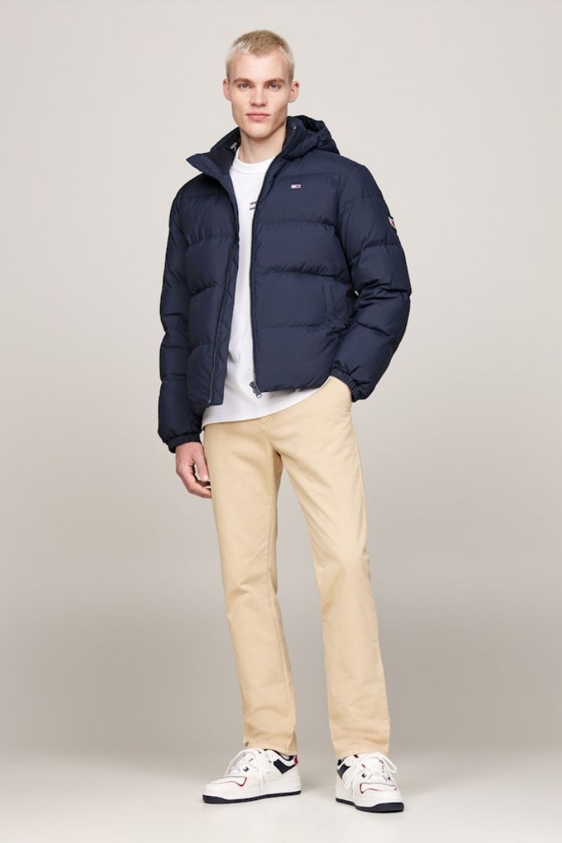 Tommy Jeans Essential Down Jacket Navy