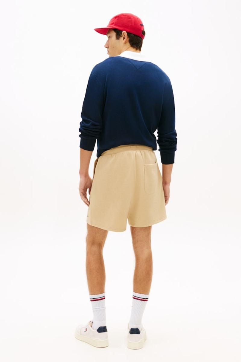 Tommy Jeans Flag Beach Shorts Gentle Gold