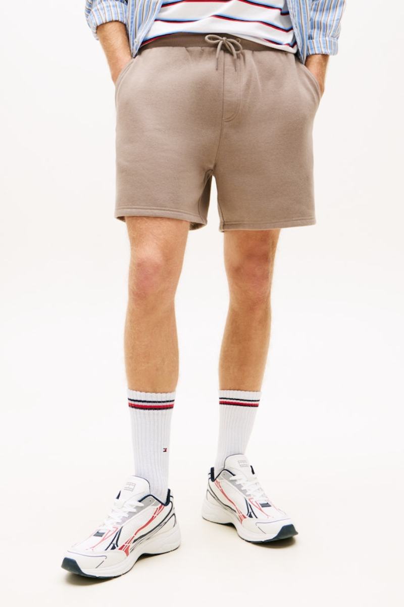 Tommy Jeans Flag Beach Shorts Ivy Mink