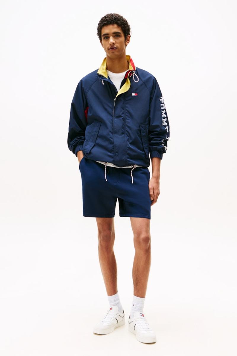 Tommy Jeans Flag Beach Shorts Navy