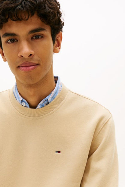 Tommy Jeans Reg Flag Crew Gentle Gold