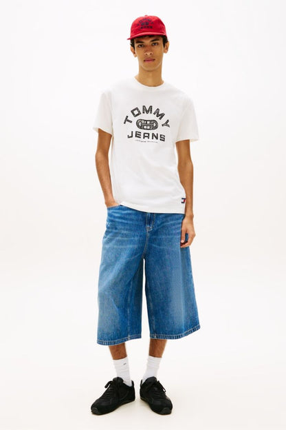 Tommy Jeans Reg Gym T-Shirt Ecru