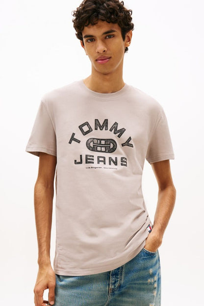 Tommy Jeans Reg Gym T-Shirt Limestone