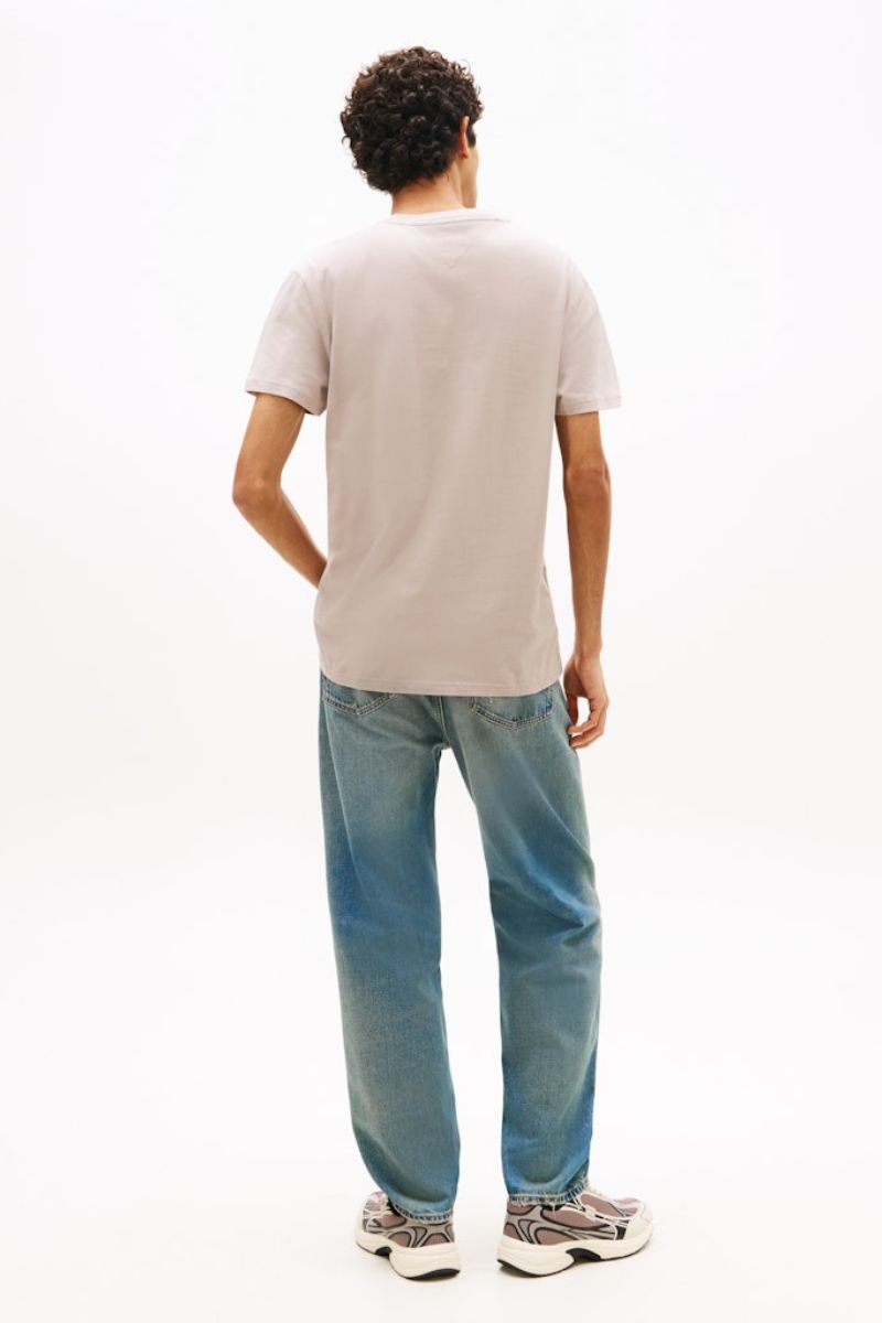 Tommy Jeans Reg Gym T-Shirt Limestone