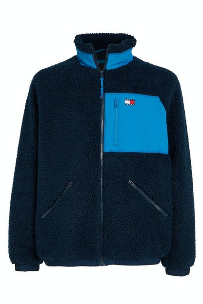 Tommy Jeans Outdoor Teddy Jacket Navy