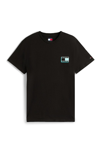 Tommy Jeans Slim Pop Colour T-Shirt Black