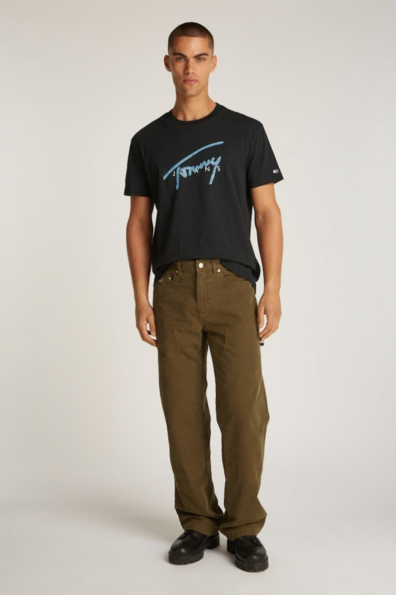 Tommy Jeans Rwb Signature T-Shirt Black