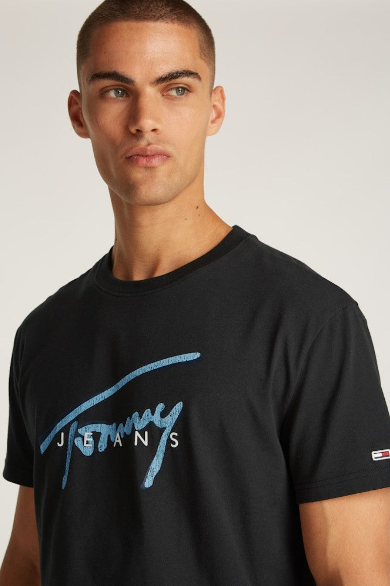 Tommy Jeans Rwb Signature T-Shirt Black