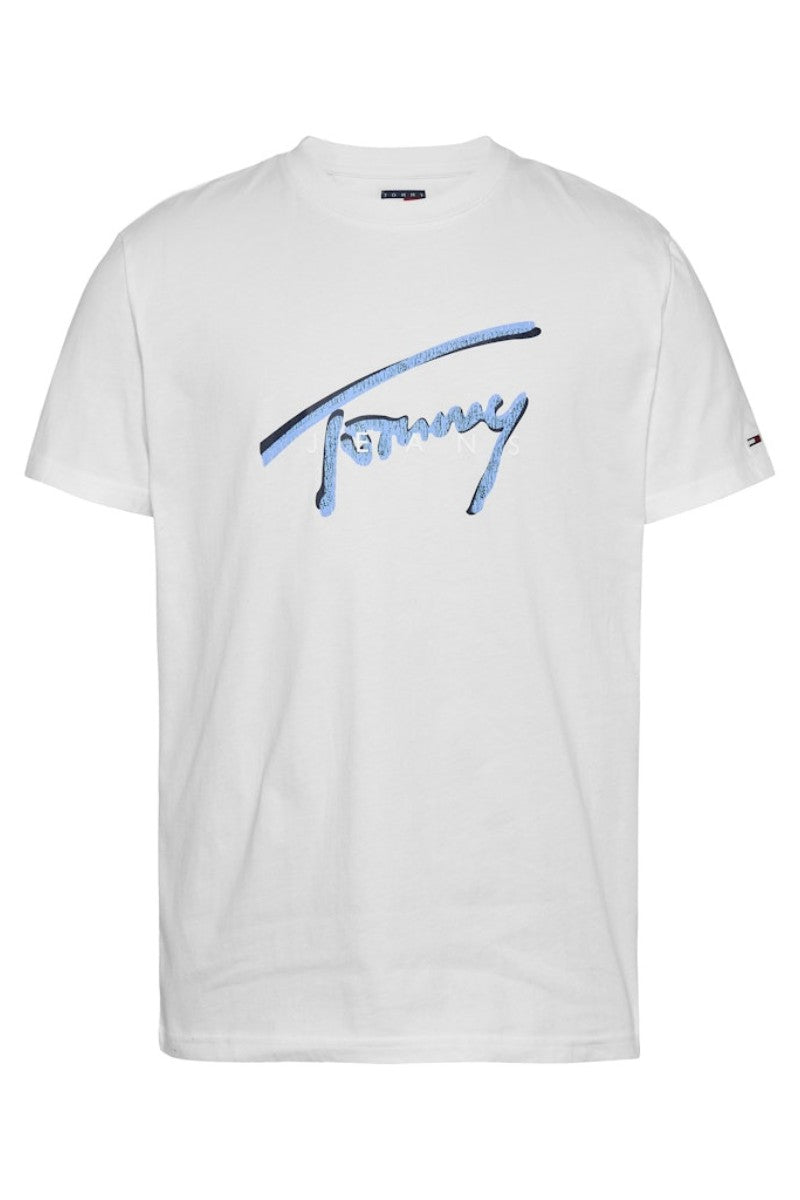 Tommy Jeans Rwb Signature T-Shirt Ecru