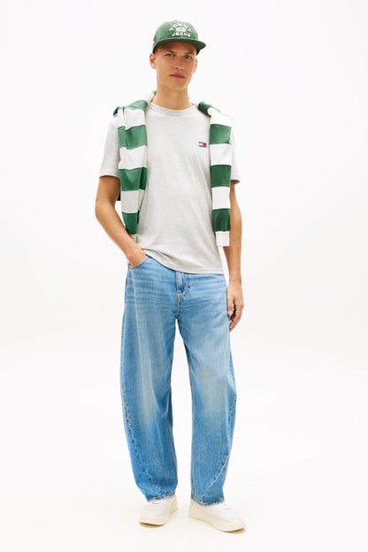 Tommy Jeans Reg Badge T-Shirt Ice Grey