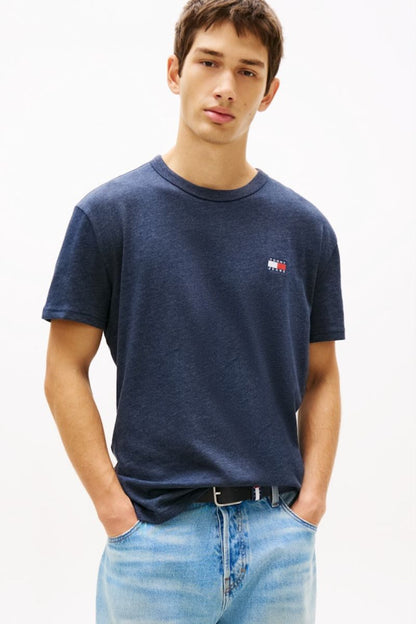 Tommy Jeans Reg Badge T-Shirt Navy