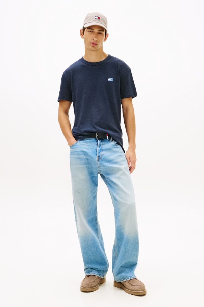 Tommy Jeans Reg Badge T-Shirt Navy