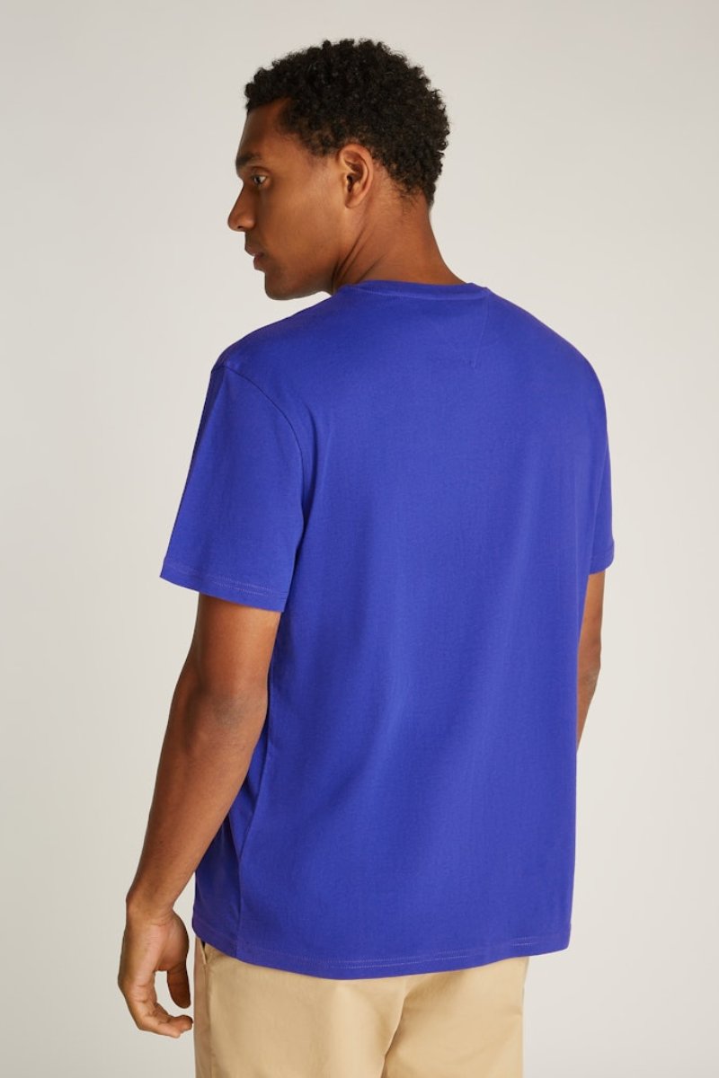 Tommy Jeans Gold Linear T-Shirt Blue