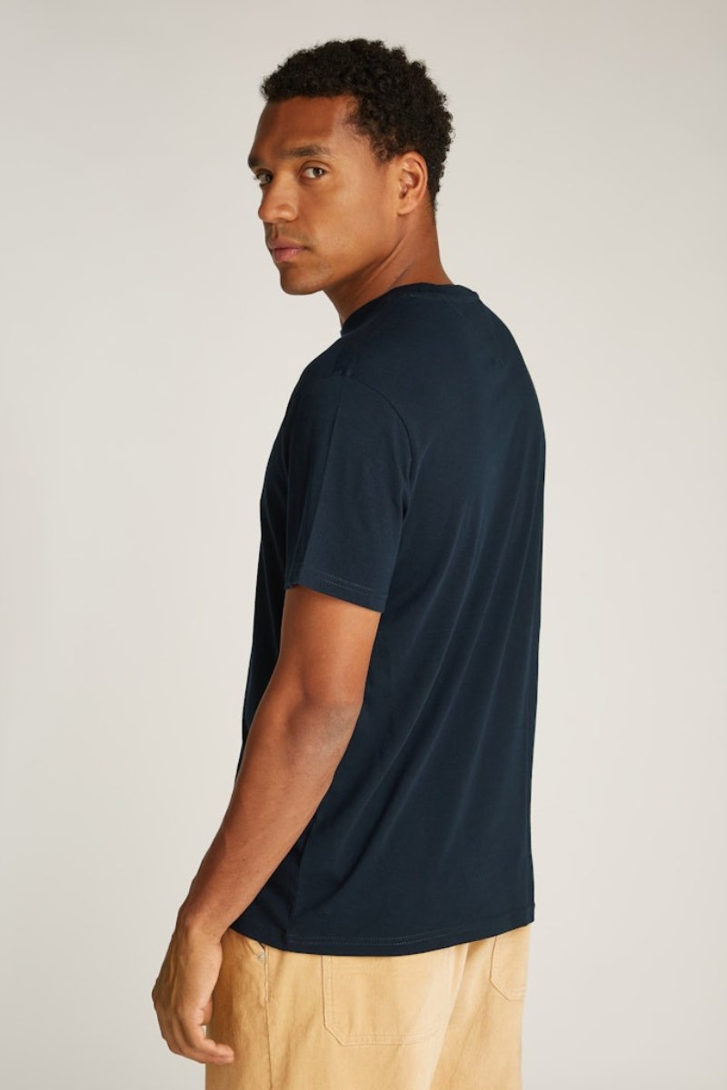 Tommy Jeans Gold Linear T-Shirt Navy