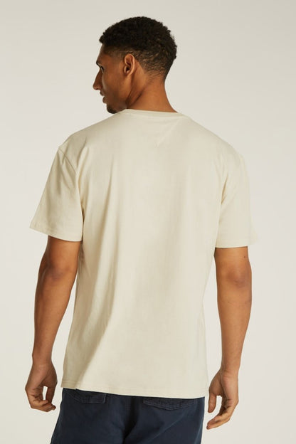 Tommy Jeans Gold Linear T-Shirt Newsprint