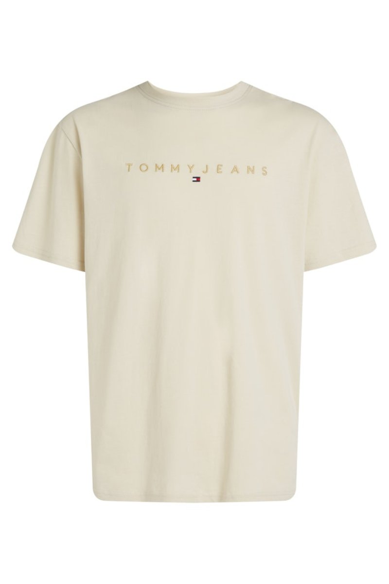 Tommy Jeans Gold Linear T-Shirt Newsprint