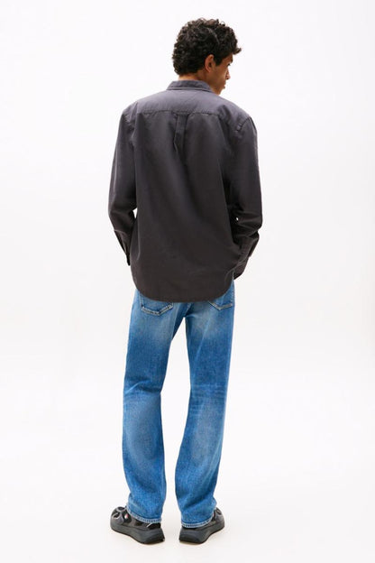 Tommy Jeans Reg Oxford Shirt Black