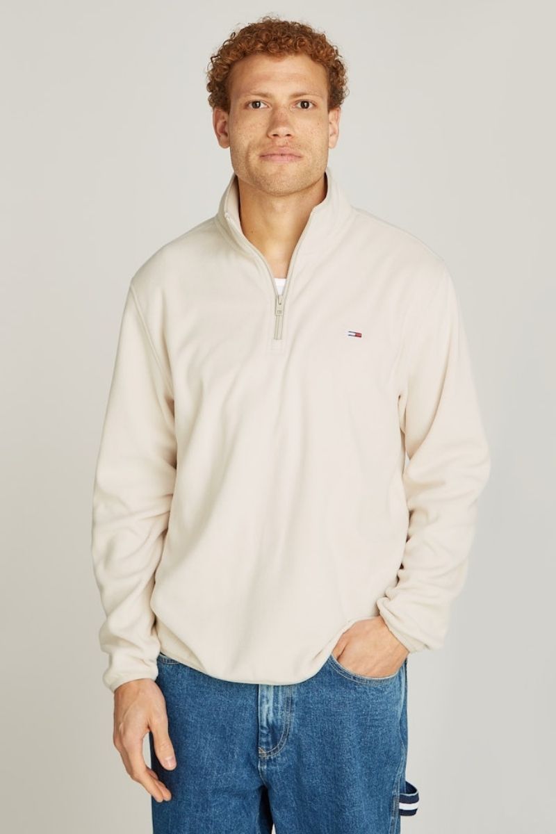 Tommy Jeans Flag Polar Fleece Newsprint