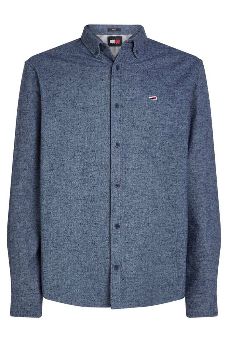 Tommy Jeans Grindle Flannel Shirt Navy