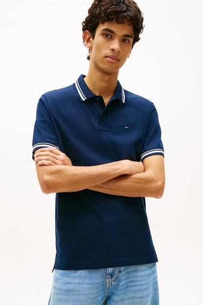 Tommy Jeans Regular Tipped Polo Dark Blue