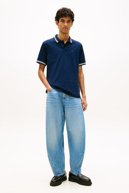 Tommy Jeans Regular Tipped Polo Dark Blue