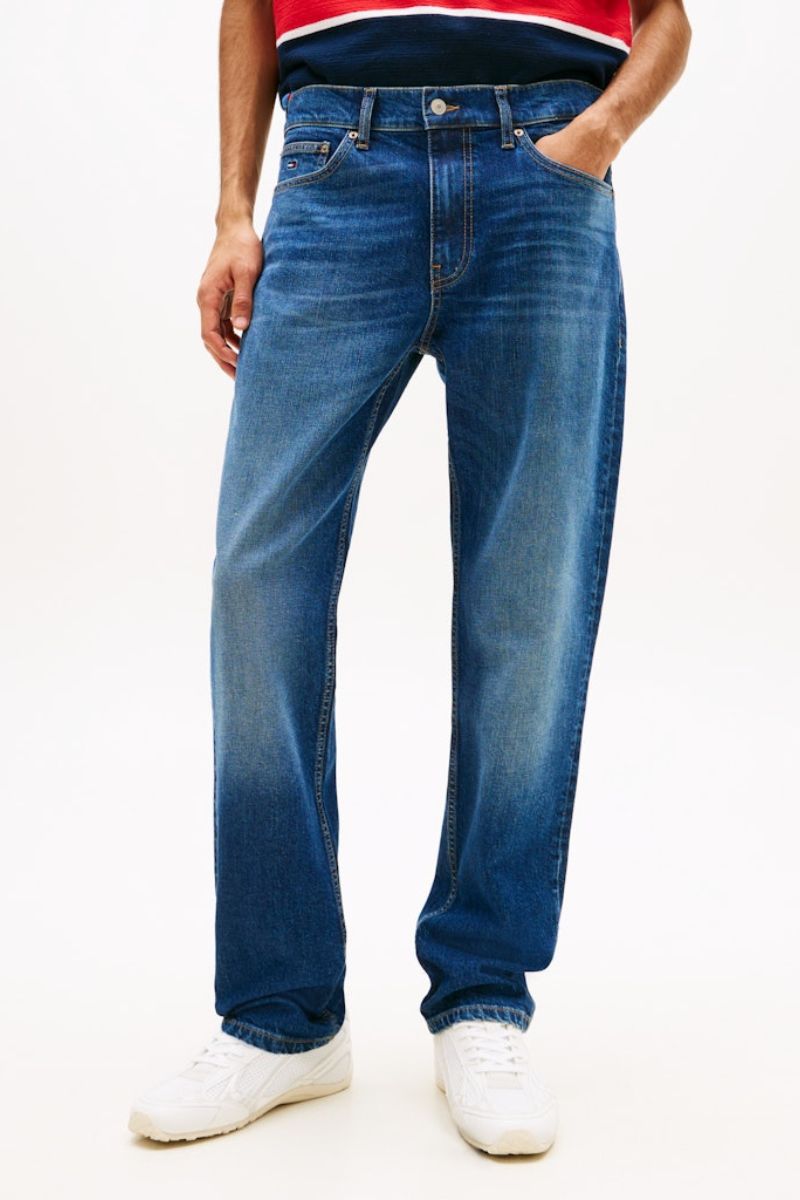 Tommy Jeans 22971 Ryan Slim Straight Jeans Denim Dark