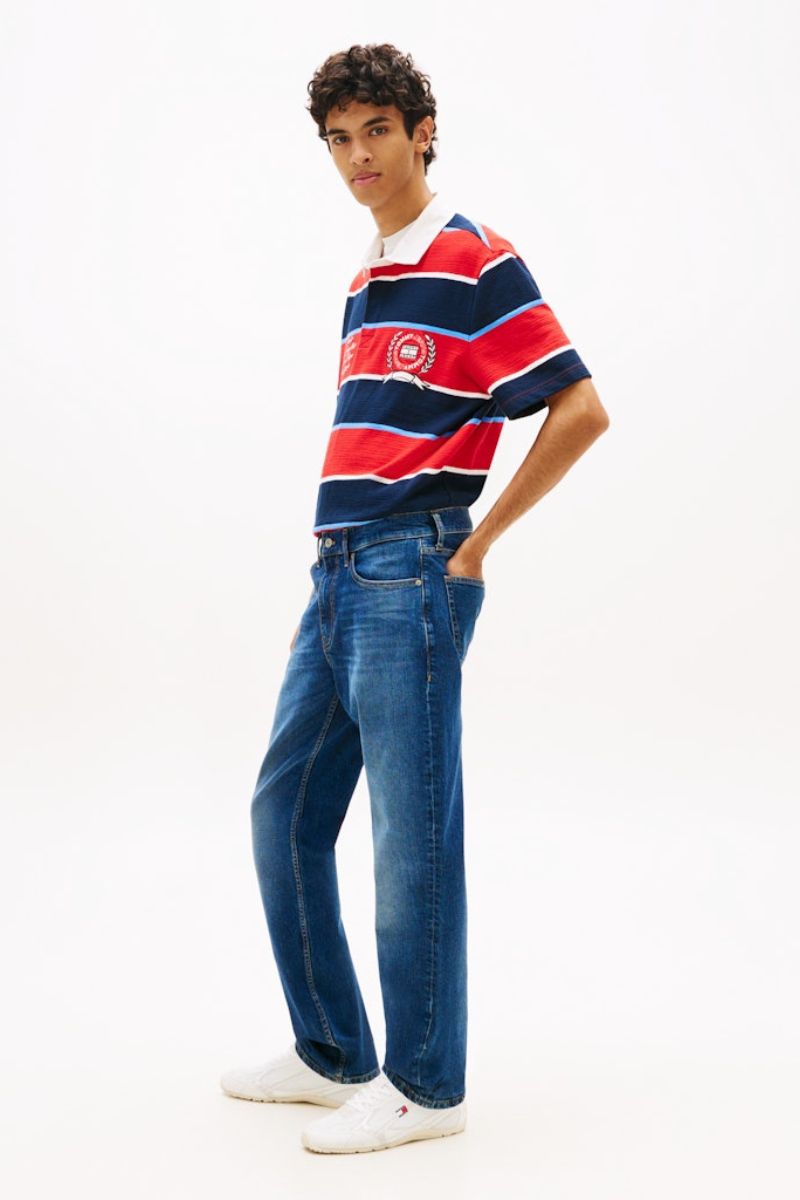 Tommy Jeans 22971 Ryan Slim Straight Jeans Denim Dark