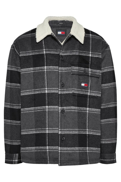 Tommy Jeans Check Sherpa Overshirt