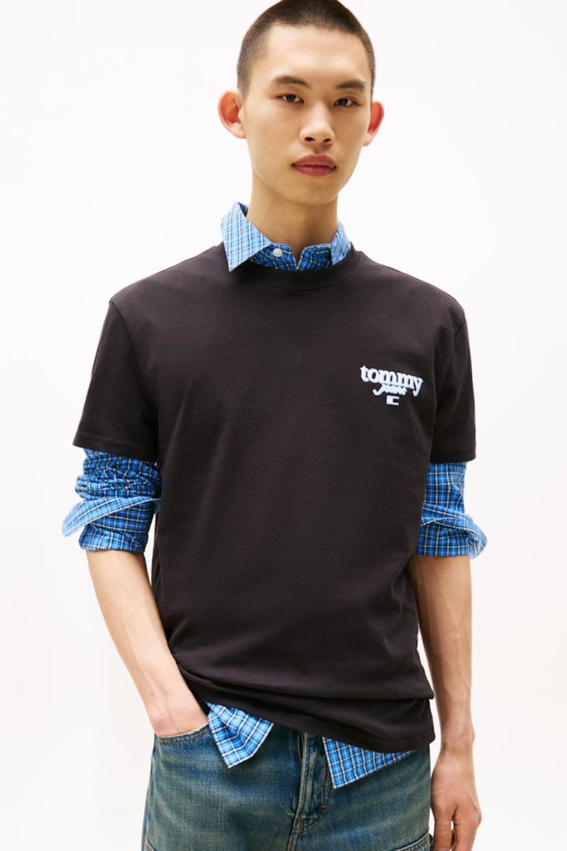 Tommy Jeans Signature City T-Shirt Black