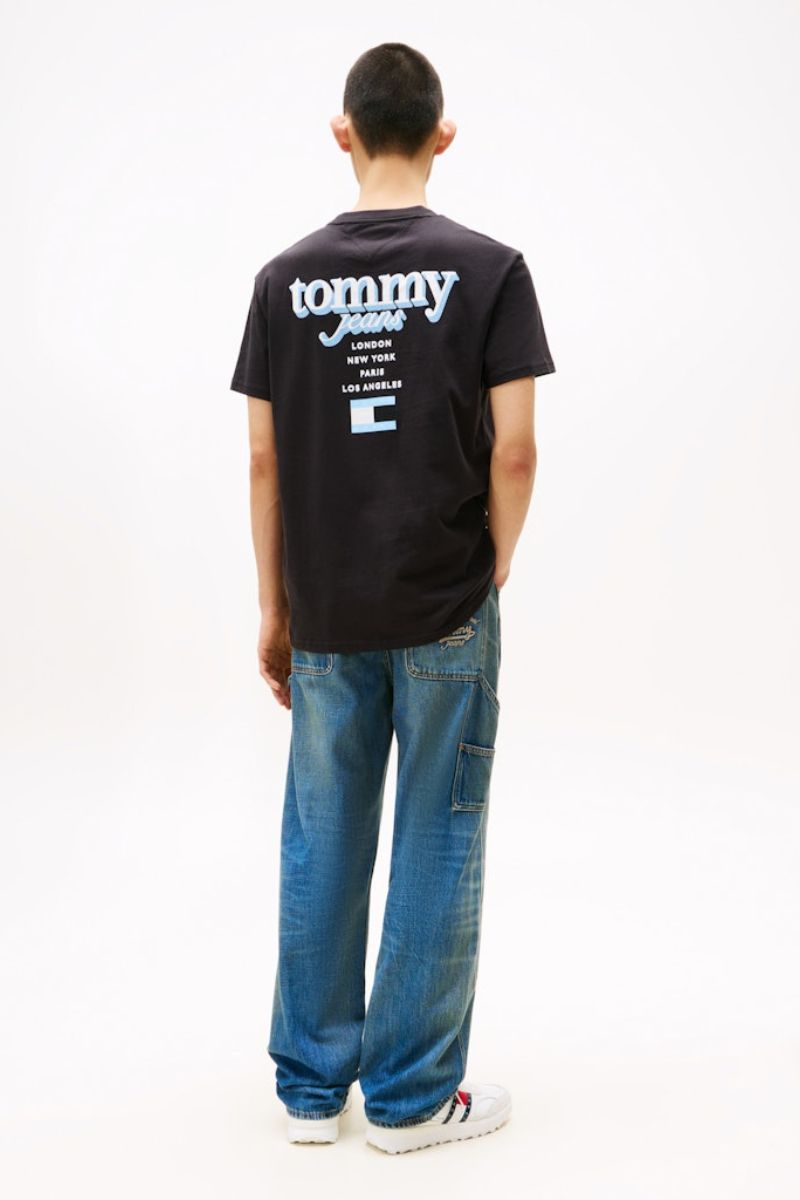 Tommy Jeans Signature City T-Shirt Black