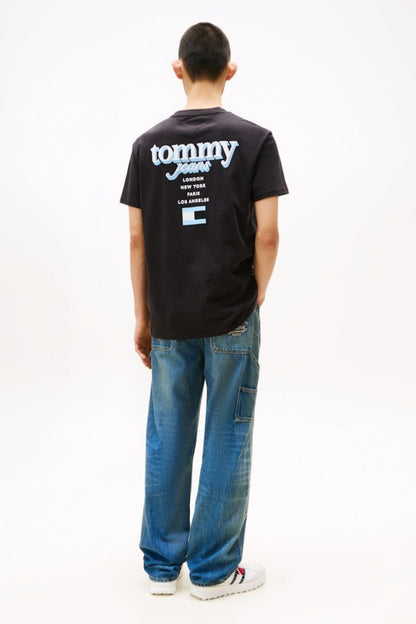 Tommy Jeans Signature City T-Shirt Black