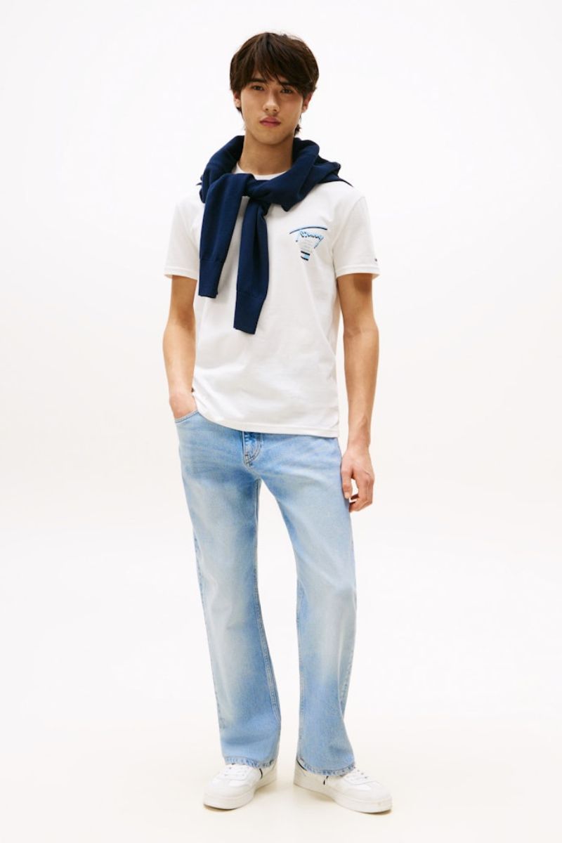 Tommy Jeans Signature City T-Shirt Ecru