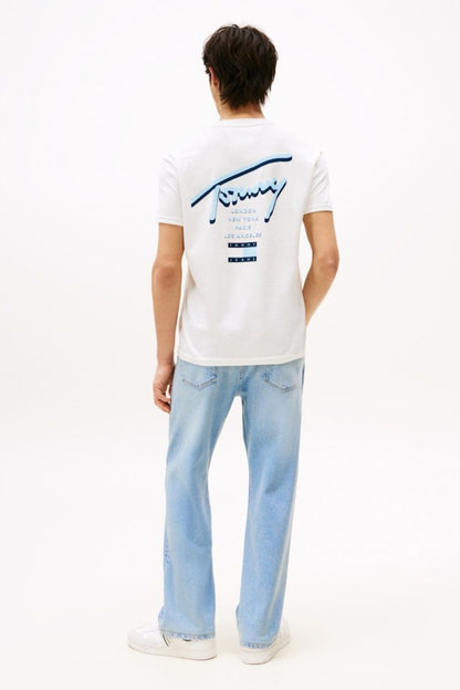 Tommy Jeans Signature City T-Shirt Ecru