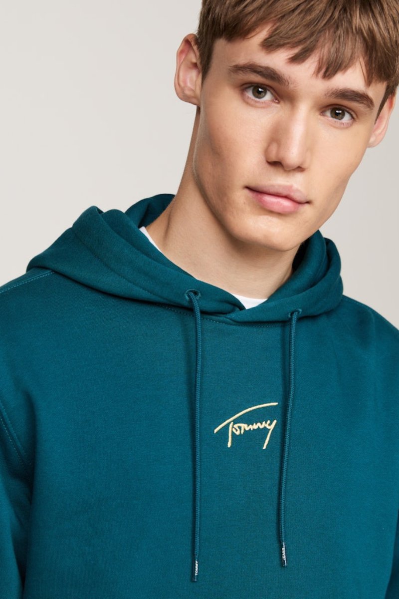 Tommy Jeans Reg Gold Signature Hoodie