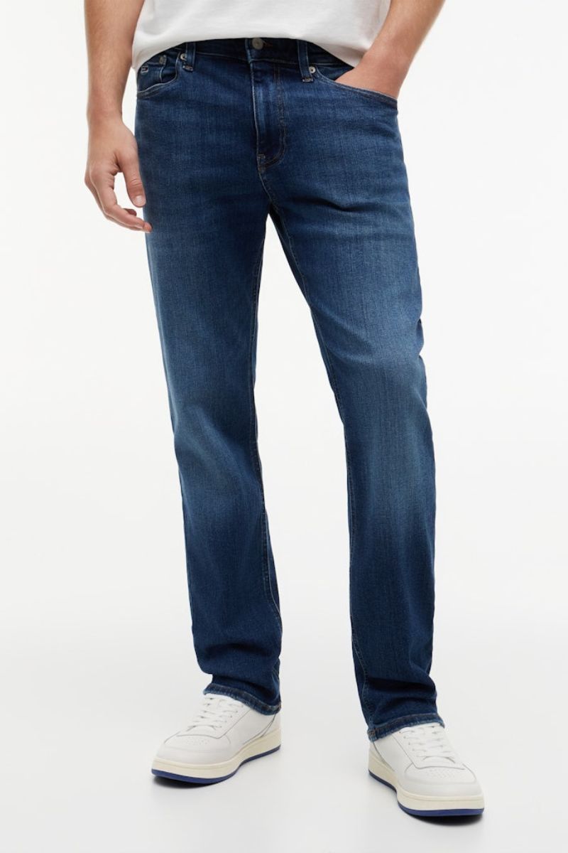 Tommy Jeans AI0255 Ryan Slim Straight Jeans Denim Dark