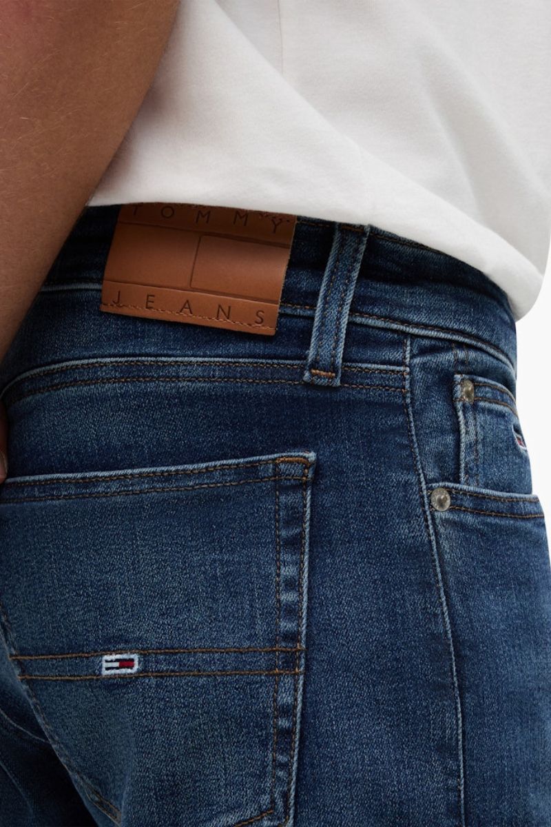 Tommy Jeans AI0255 Ryan Slim Straight Jeans Denim Dark
